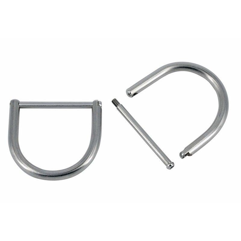 D-veida gredzens 50 mm demontējams