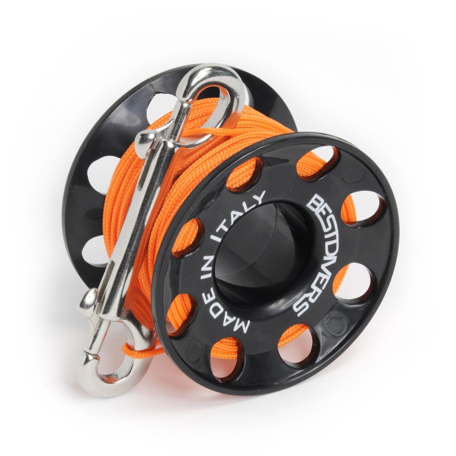 Spole Makara F31, melna, 30 m, Best Divers
