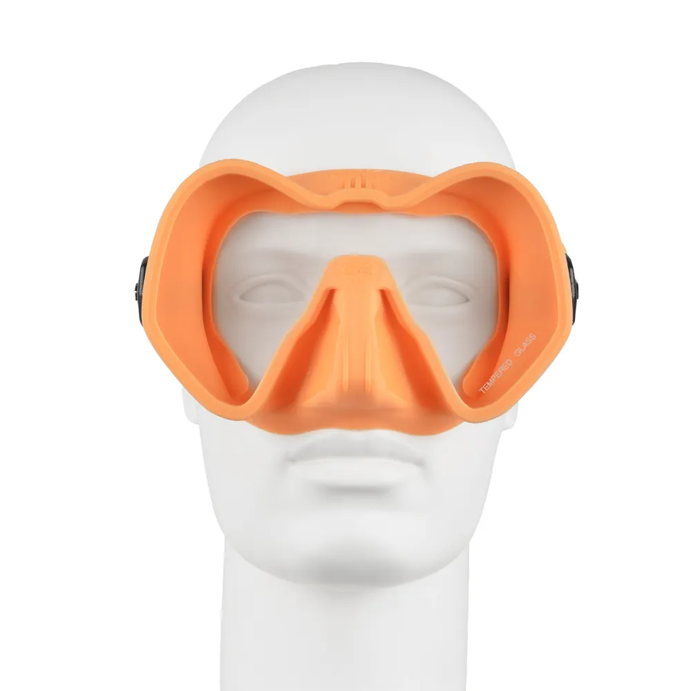 Maska C4 Skyline Anti Fog, oranža