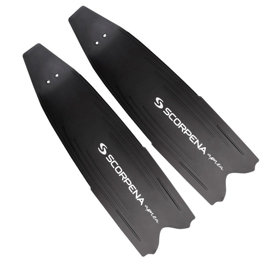Pleznu lāpstiņas Scorpena F1, melnas, pāris