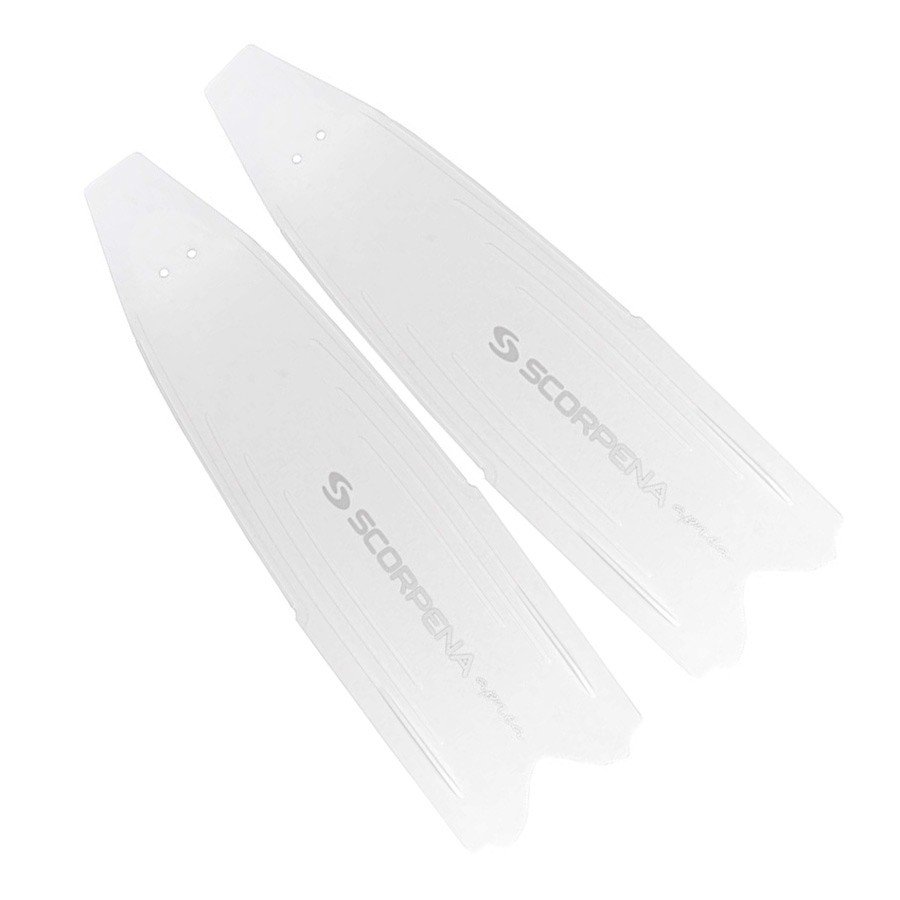 Pleznu lāpstiņas Scorpena F1, baltas, pāris