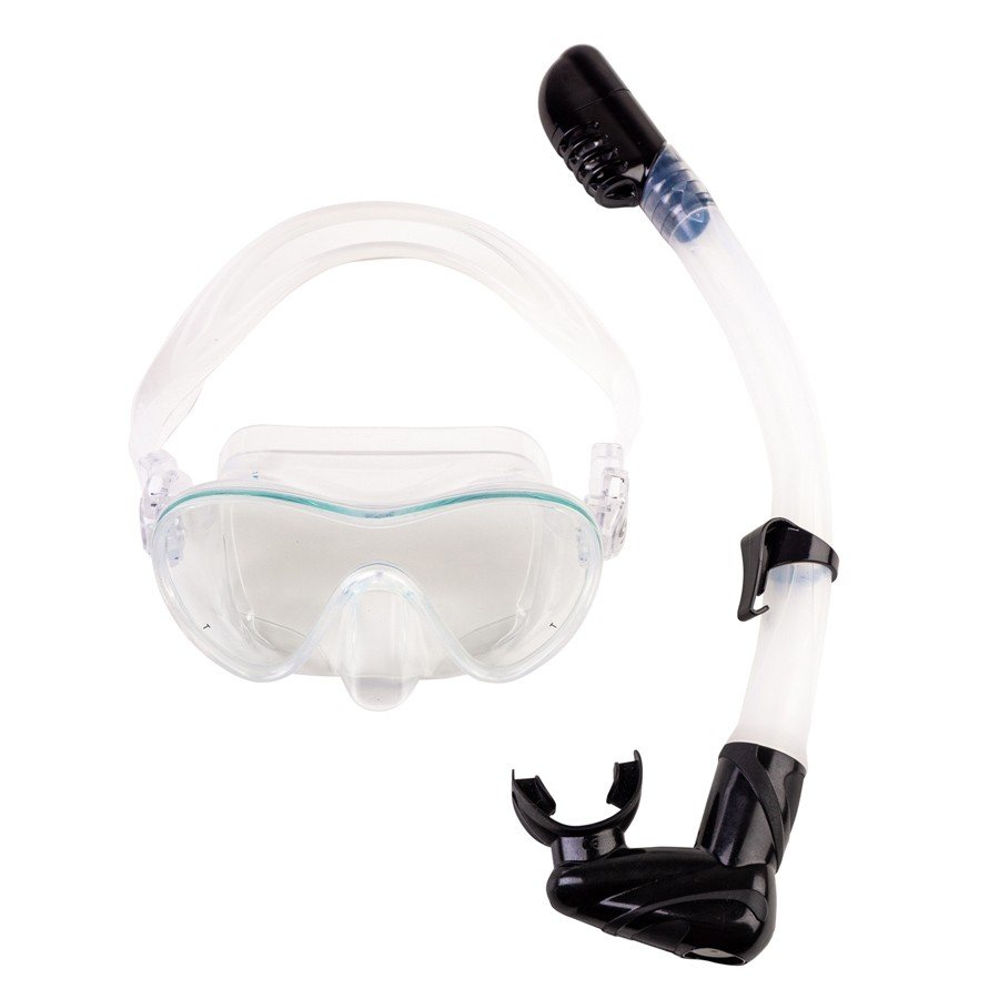Snorkelēšanas komplekts Scorpena, caurspīdīgs