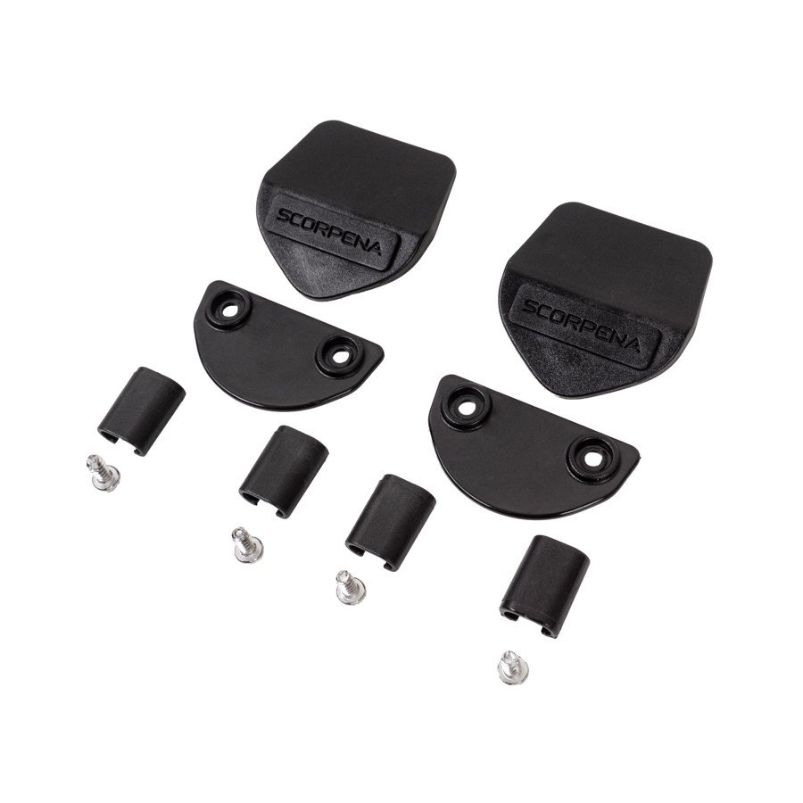 Lāpstiņu fiksācijas komplekts priekš Scorpena F1 (pāris), melna krāsa