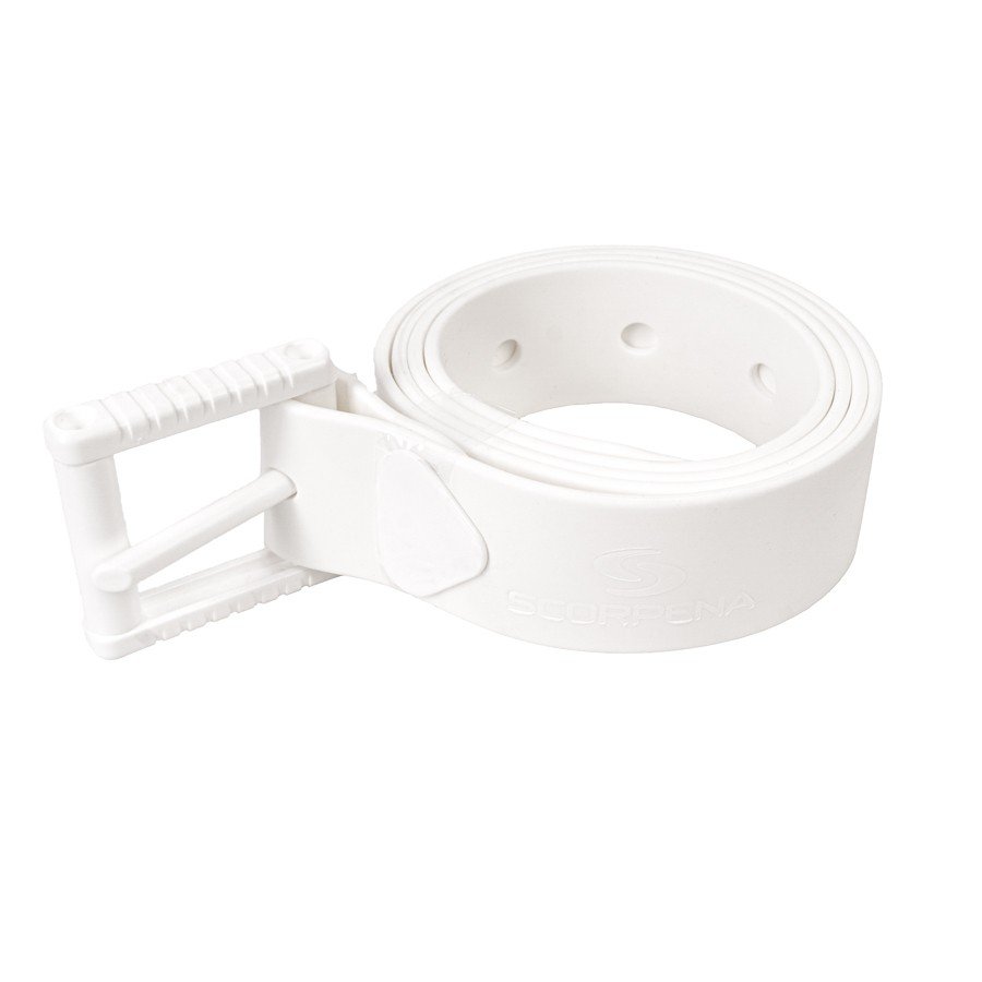 Gumijas josta Scorpena F, baltā krāsā