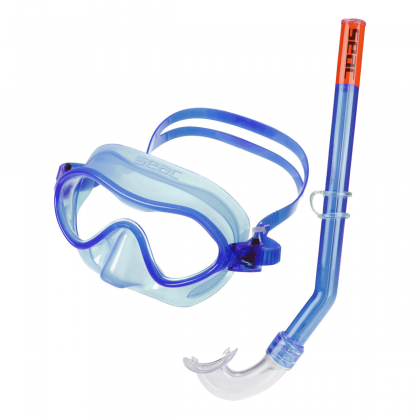 4-8 years - Snorkelēšanas komplekts Seac Baia, zils