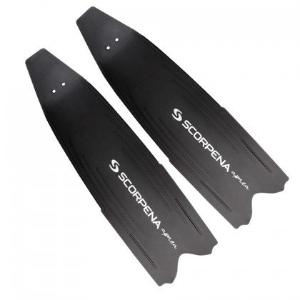 Pleznu lāpstiņas Scorpena F1, melnas, pāris