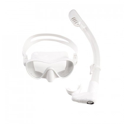 Snorkelēšanas komplekts Scorpena, balts