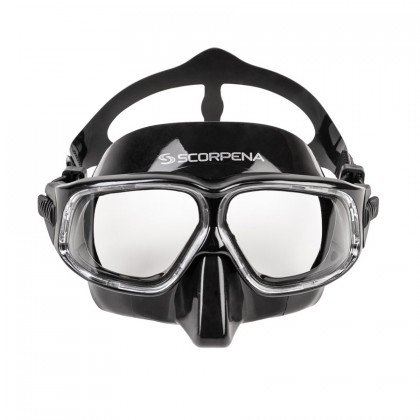 Maska Scorpena Apnea F1, melna