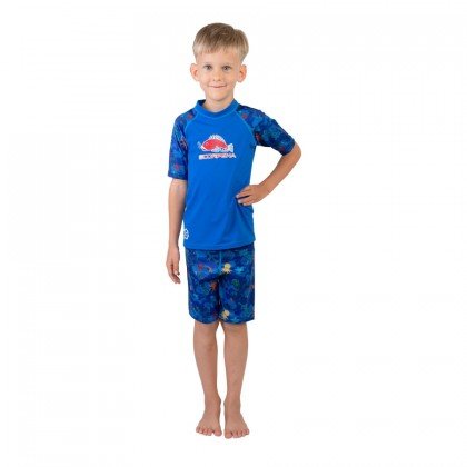 Bērnu pludmales komplekts Scorpena, zils
