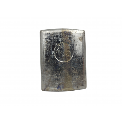Svina atsvaris vestei – 1.5 kg (105x78x18mm)