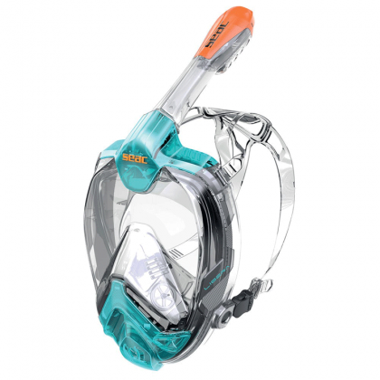 Pilnā snorkelēšanas sejas maska Libera - S/M