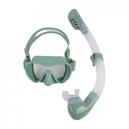 3-8 years - Snorkelēšanas komplekts Scorpena Kids zaļš