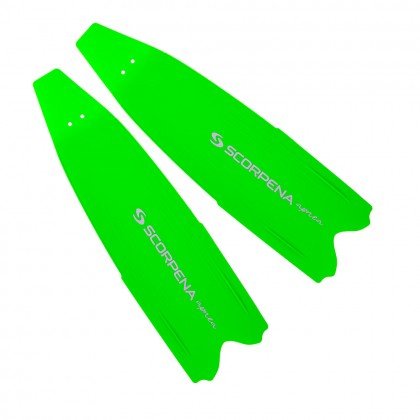 Pleznu lāpstiņas Scorpena F1, zaļas, pāris