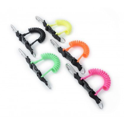 Karabīns Best Divers VELA ar spirāli 25x6mm