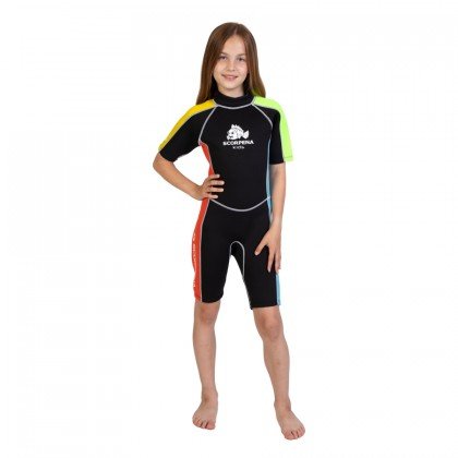 Hidrotērps Scorpena Kids Shorty, 3mm