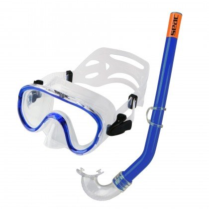 3-6 years - Snorkelēšanas komplekts Seac Marina, zils